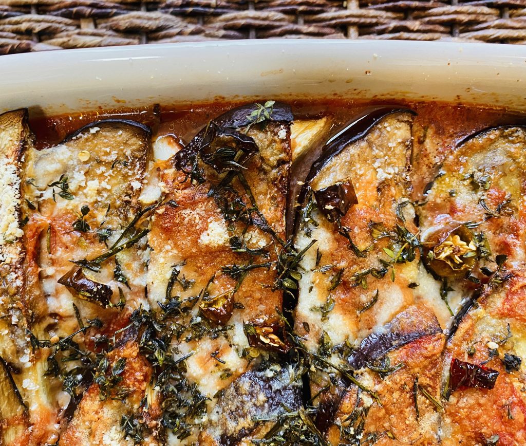 Aubergine Gratin or Eggplant Gratin Homestyle Alchemy