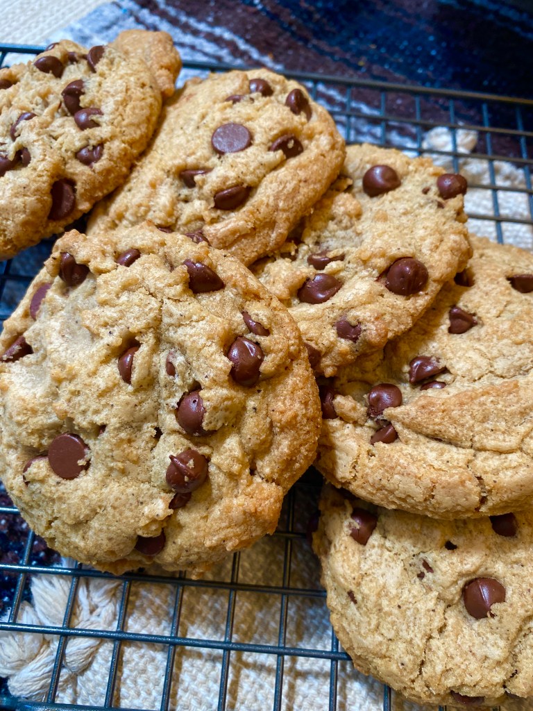 Jumbo Chocolate Chip Cookies Homestyle Alchemy